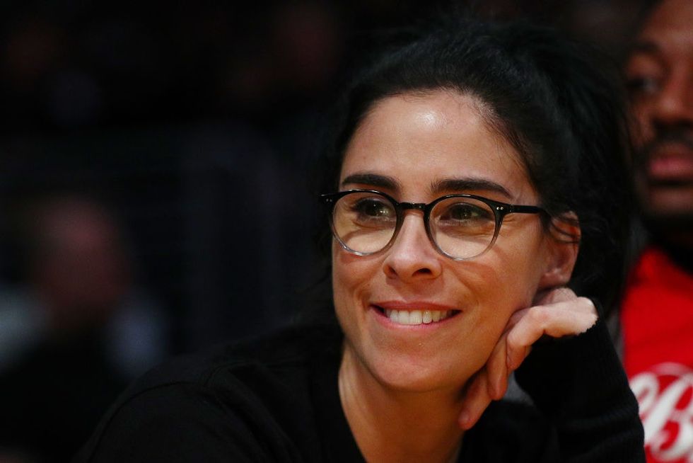 Sarah Silverman Porn Double - After Instagram deleted her topless photo, Sarah Silverman responded with  the perfect post - Upworthy