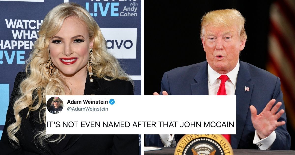 Meghan McCain Slams Trump Over White House's Absurd Effort To Hide USS John McCain's Name During His Japan Visit