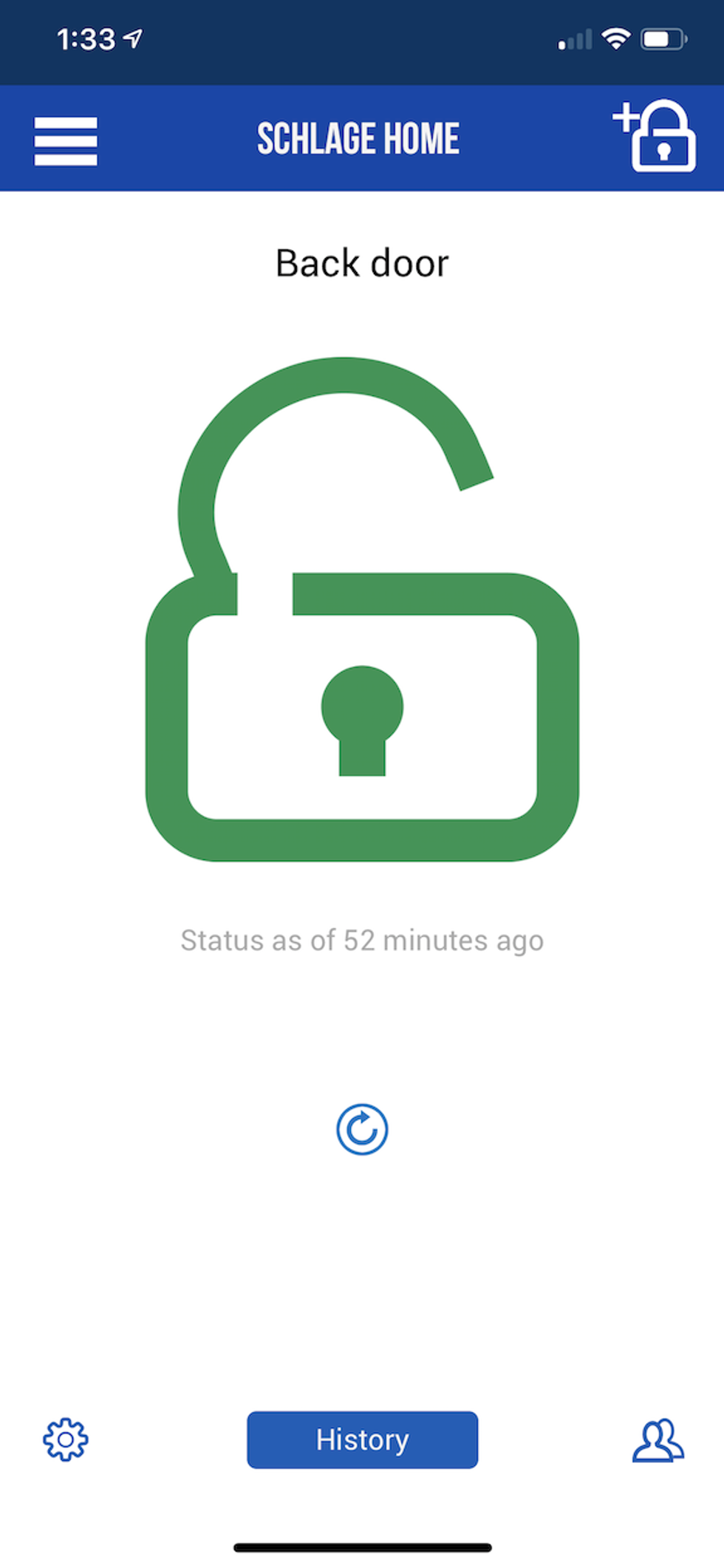 The Schlage Home app can send notifications and quickly alert you to the status of your Encode lock