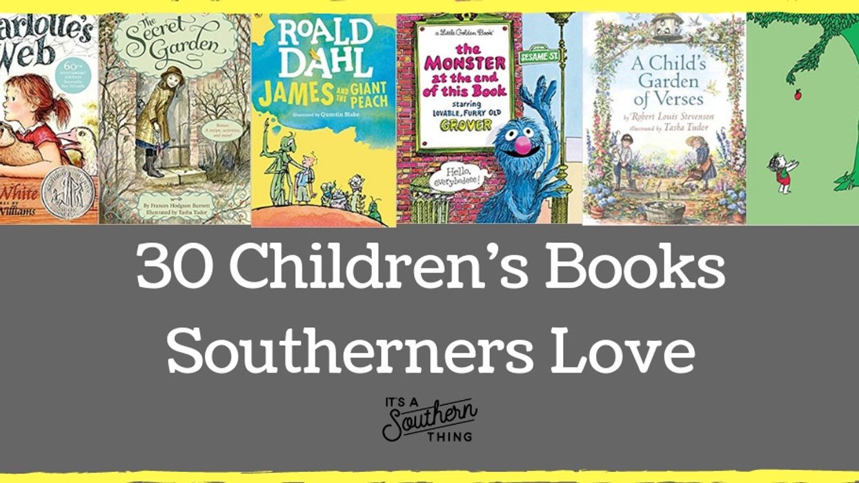 30 children's books Southerners love