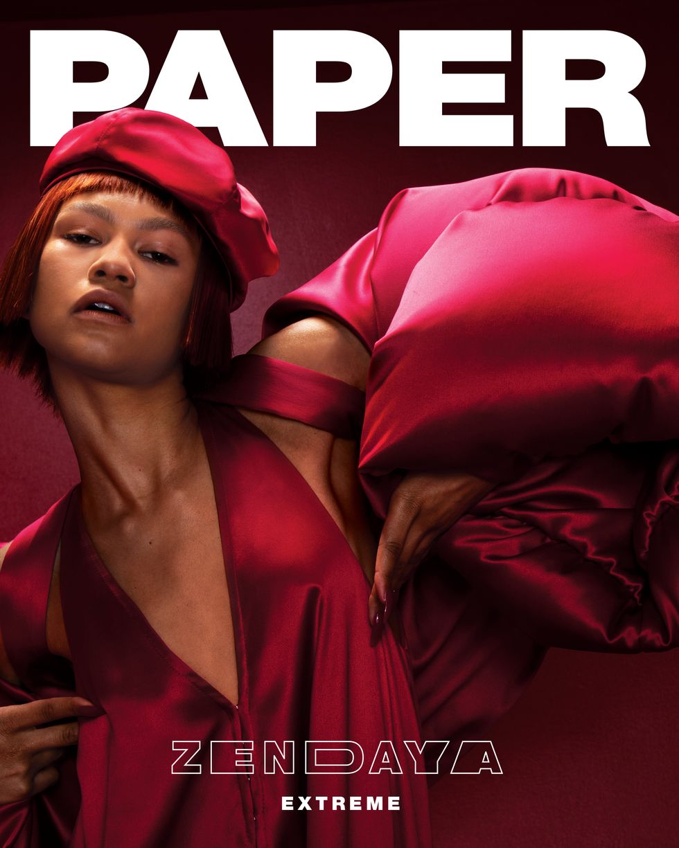 Euphoria Star Zendaya On The Cover Of Paper Magazine Paper