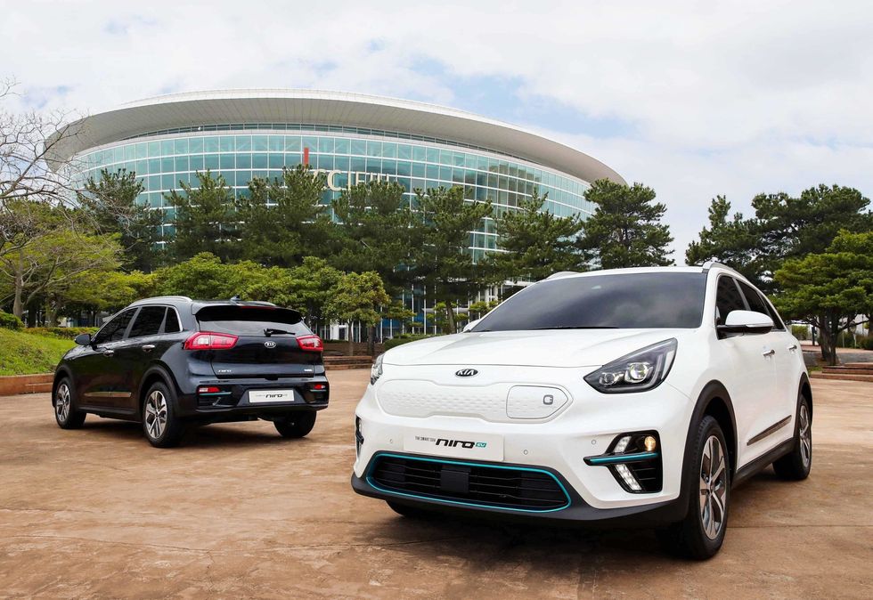 Photo of the Kia Niro EV electric car