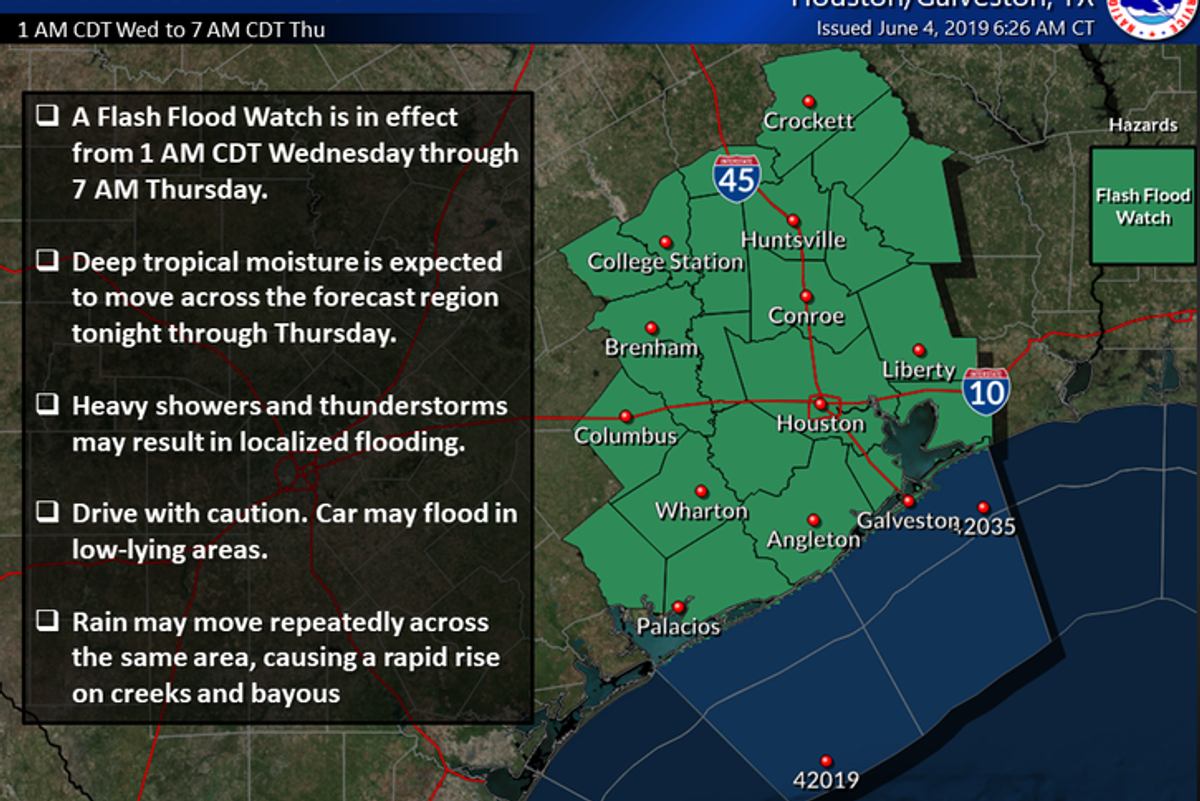 Heavy rain on the way (again)