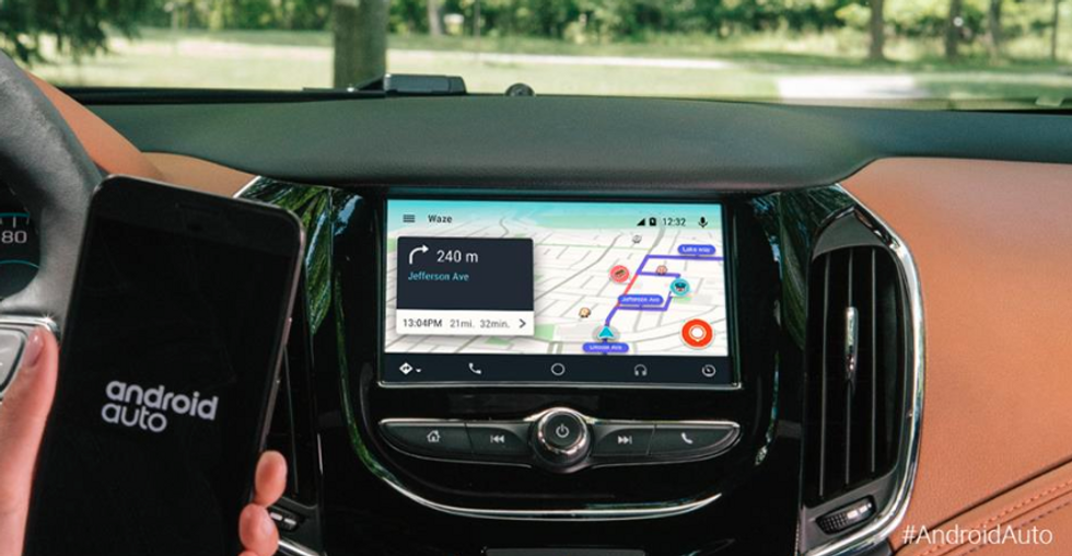 Photo of Android Auto car system