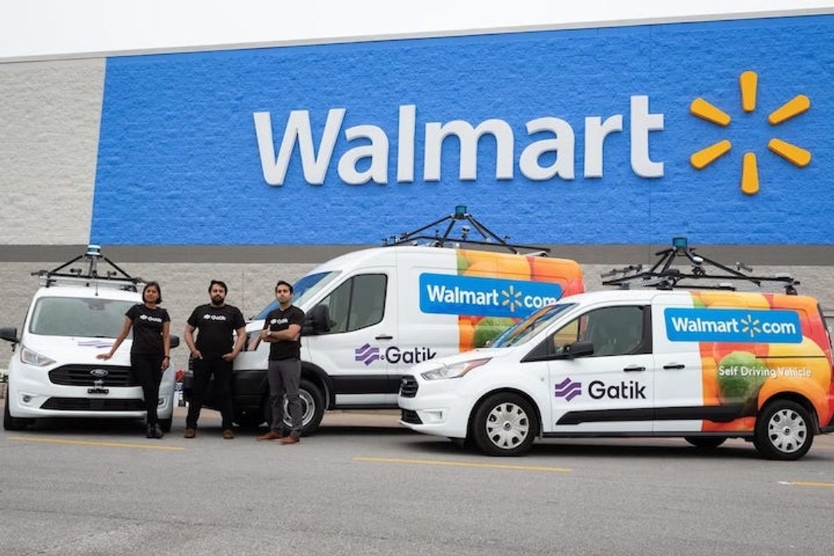 Walmart signs deal with self-driving fleet startup Gatik