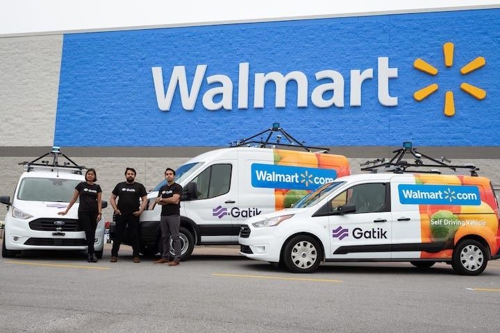 Walmart signs deal with self-driving fleet startup Gatik