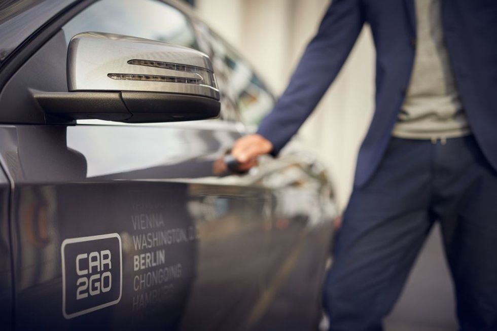 image of car2go rental service