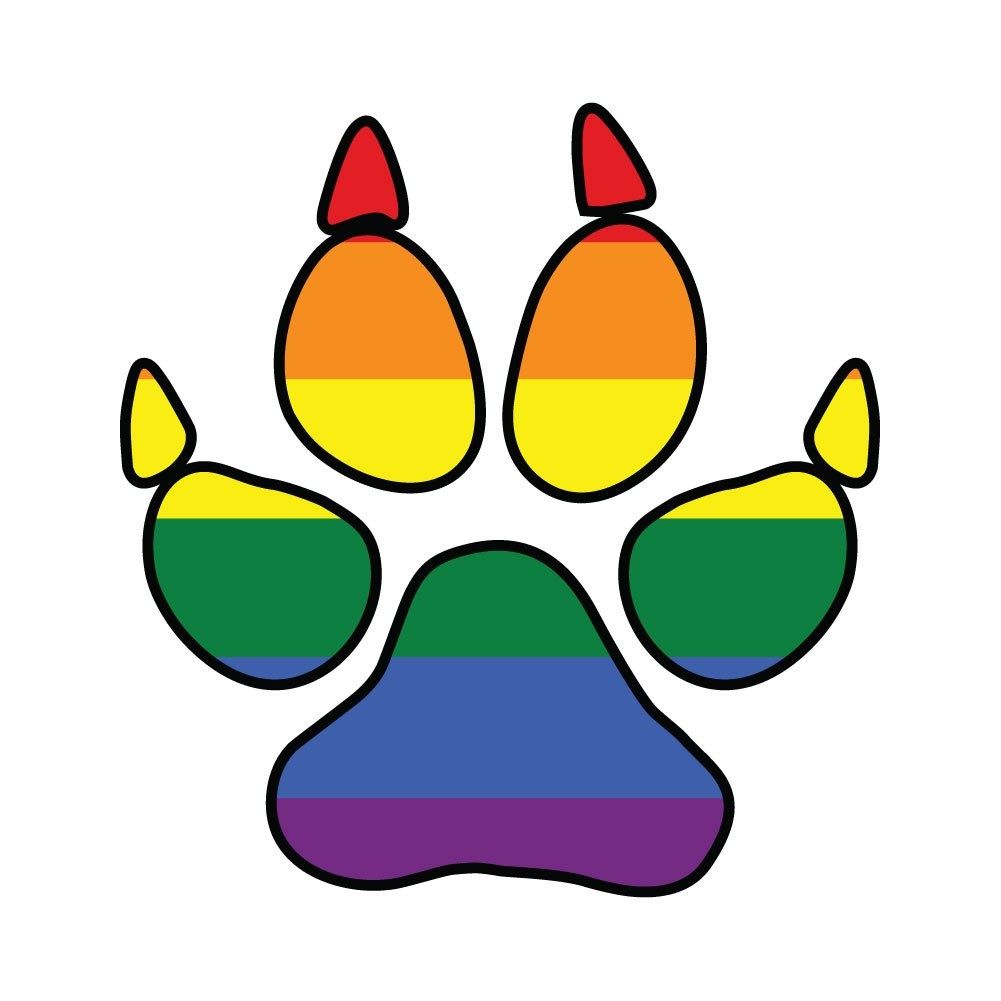 furry gay pride flag