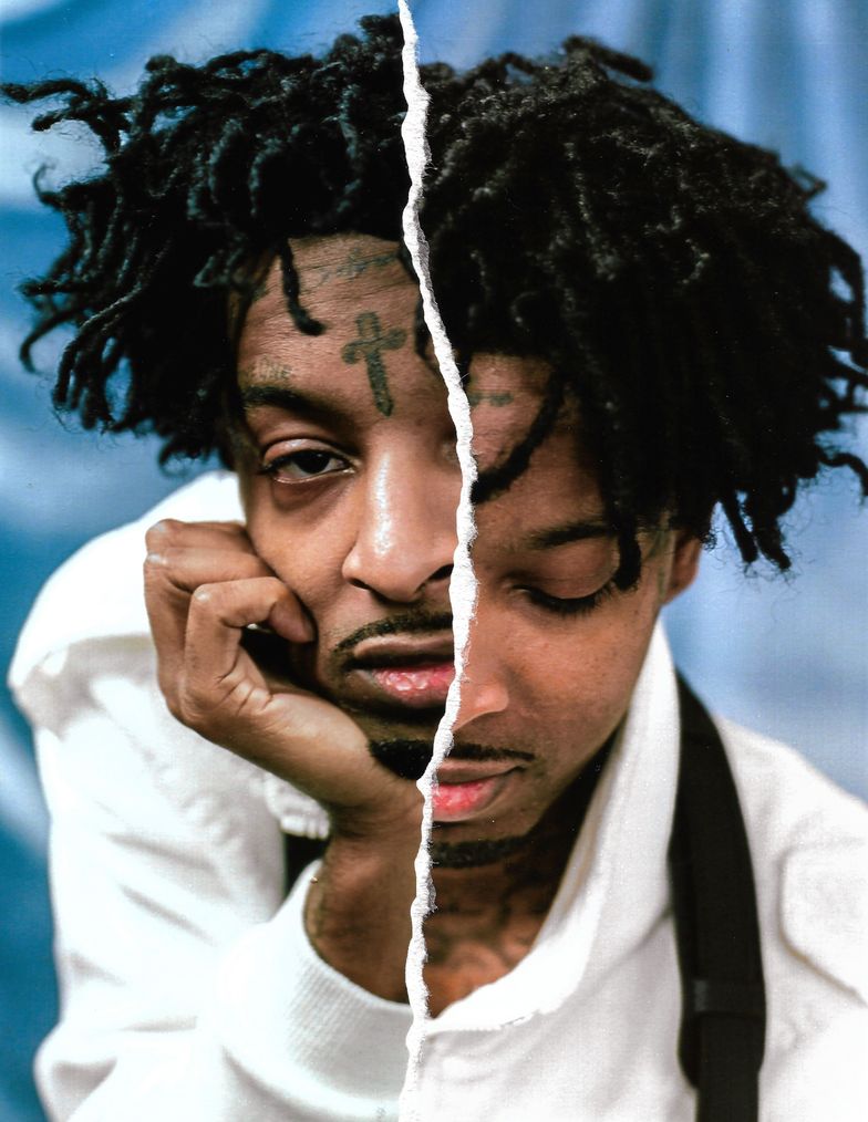 21 Savage on the Cover of PAPER Magazine - PAPER