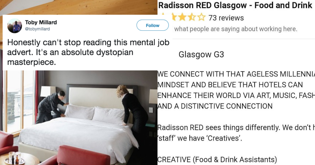 This Hotel's Job Posting Is Being Dragged For Just How Insane It Truly Sounds