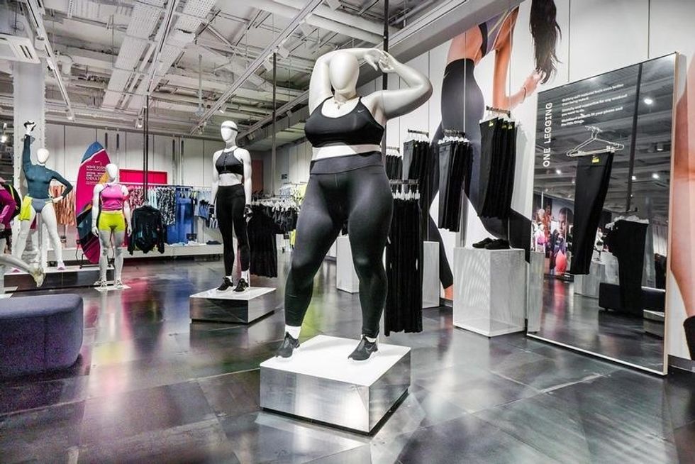 Nike's Plus-Size Mannequin Has Become A Plus-Size Issue On Social Media