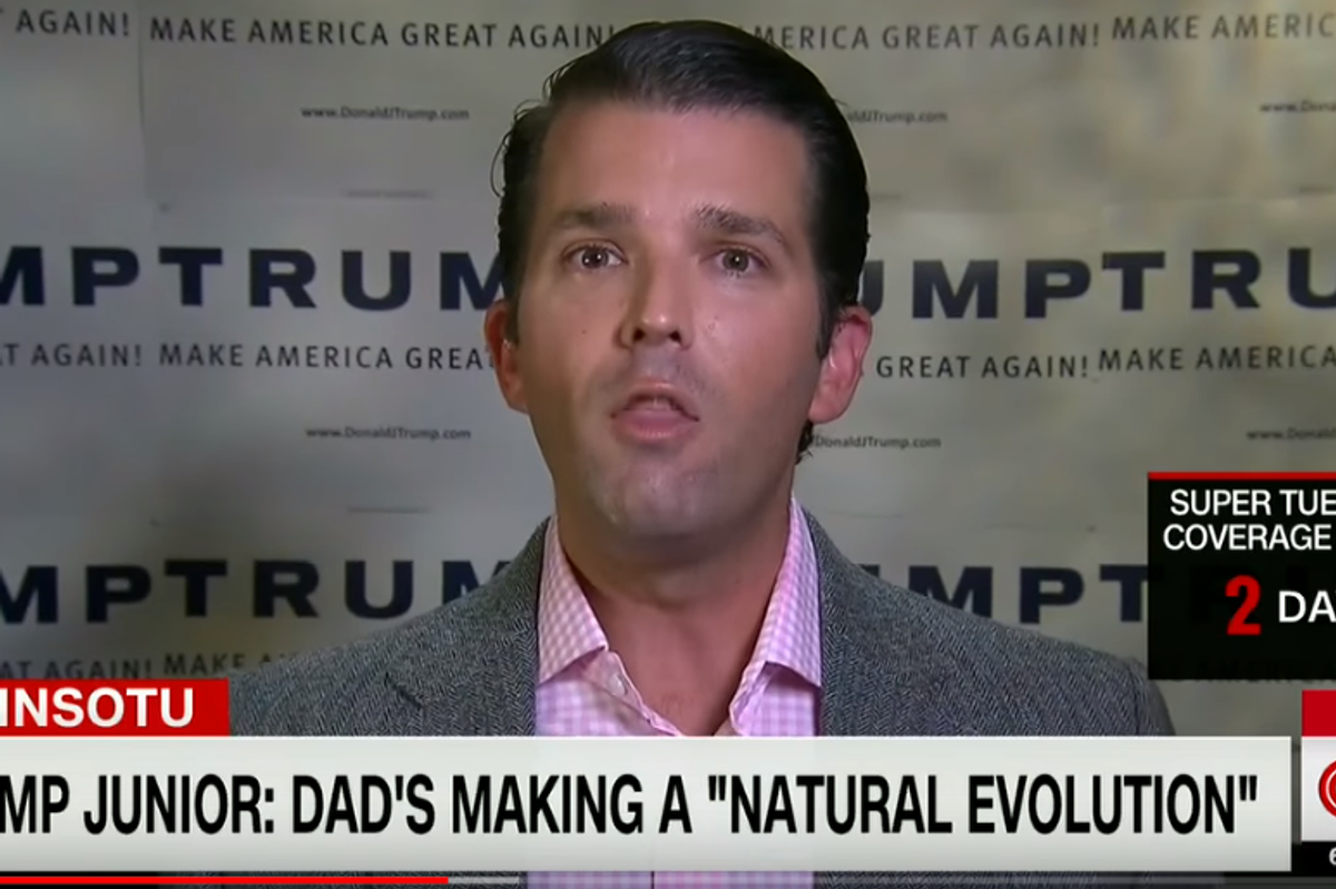 Junior Does Not Wish To Correct Any Of His Senate Lies, No Thank You