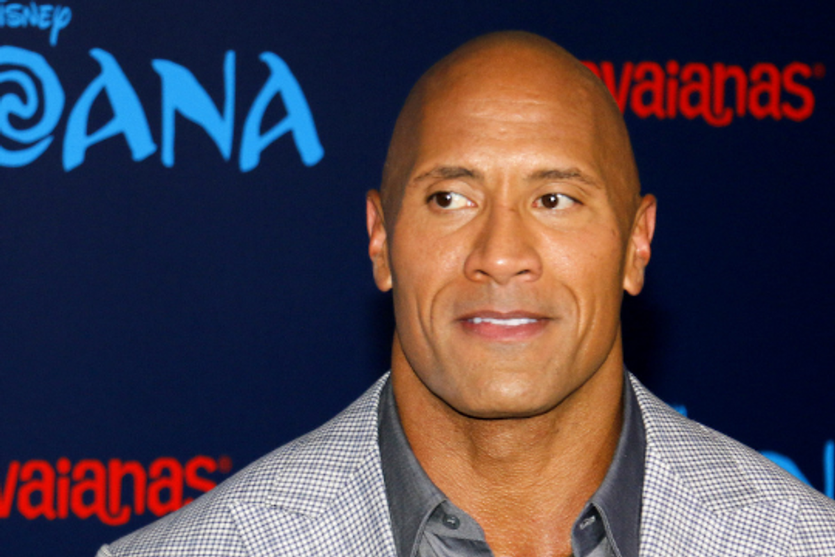 Dwayne 'The Rock' Johnson takes down pool pic of his daughter after being dad-shamed.