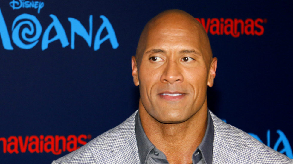 Dwayne 'The Rock' Johnson (Eyebrow) Flat Card Face