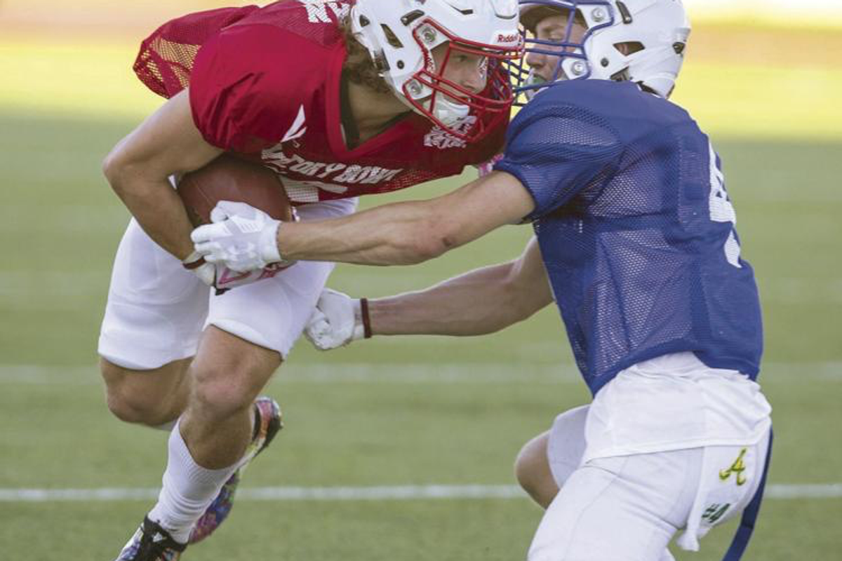 Victory Bowl thriller: Field goal as time expires lifts Red in annual FCA Game