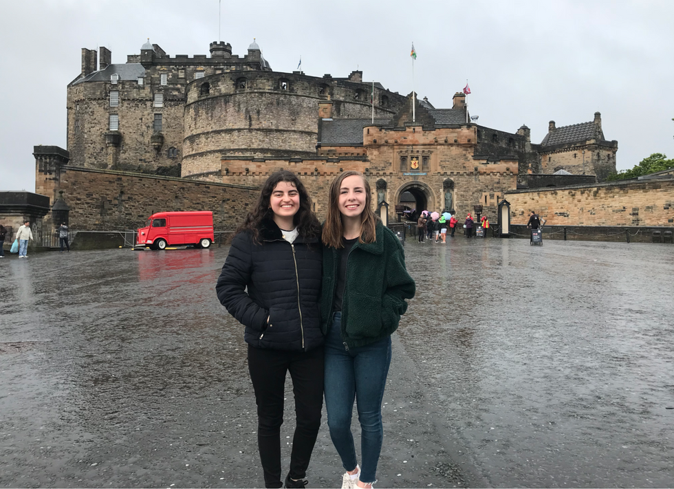 Visiting A Long-Distance Friend in Edinburgh