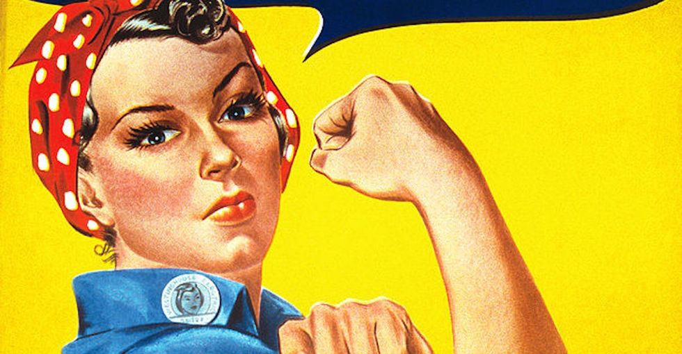 Remember the 'Rosie the Riveter' image pretty much everybody knows? It's not what you might think.