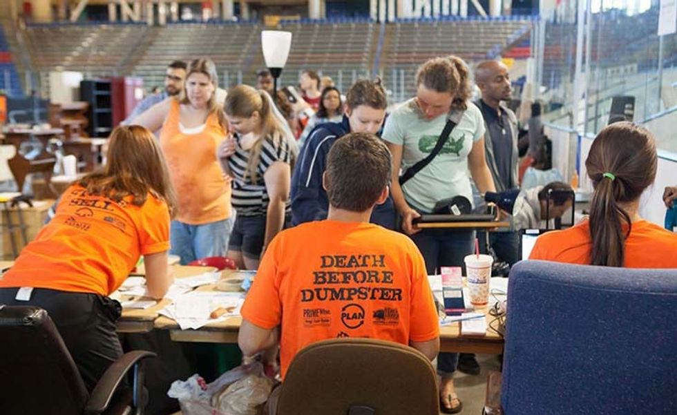 It started with a futon in a dumpster. Now this student org is changing