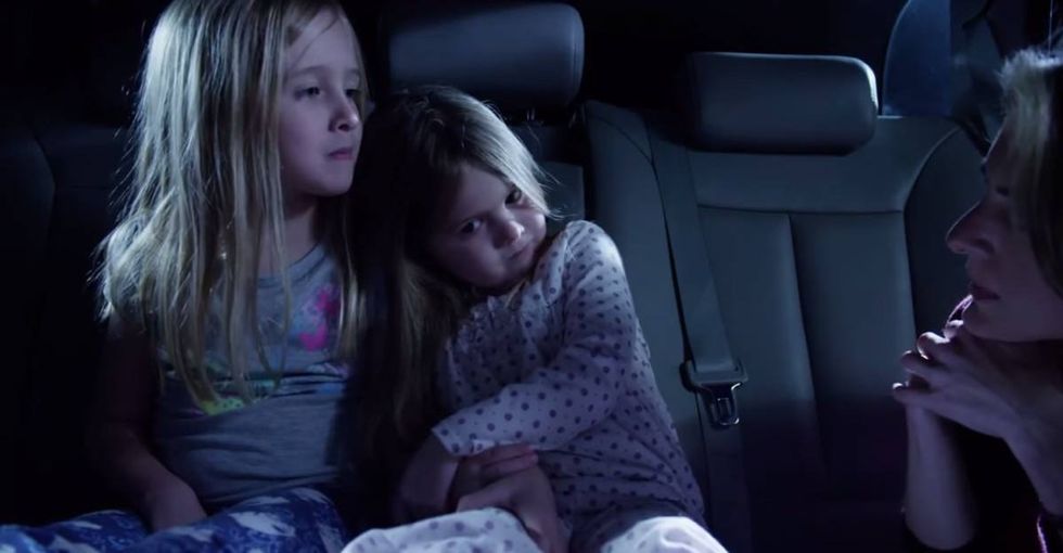 They woke up to sirens. Thanks to foster parents, they're falling asleep to a reassuring voice.