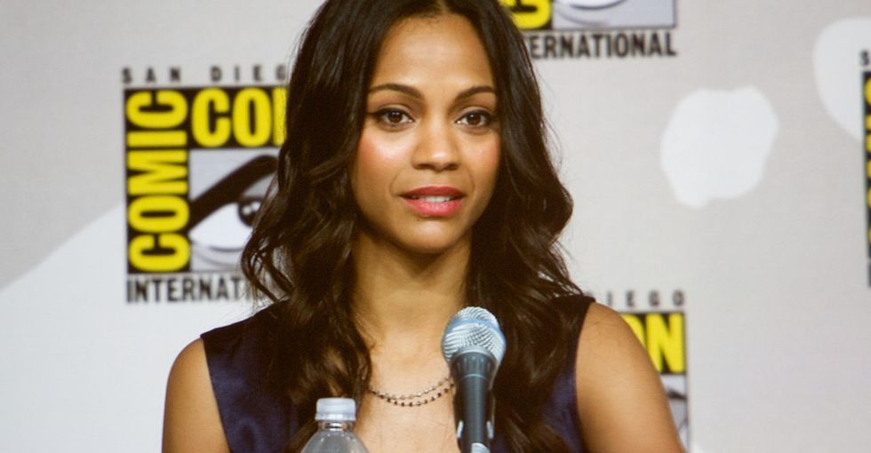 Zoe Saldana just called out her Hollywood bosses for panicking about her pregnancy.