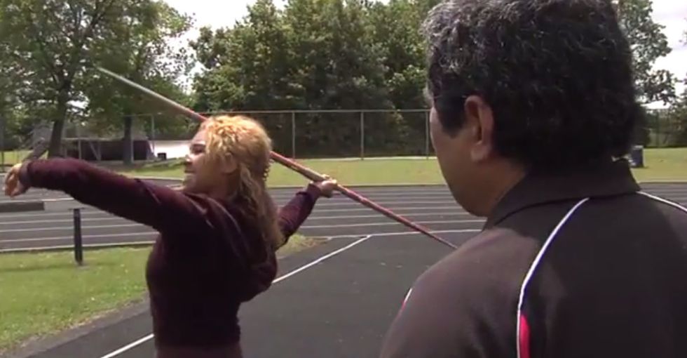 Her Olympic dreams were nearly crushed, until an unlikely coach saved the day.