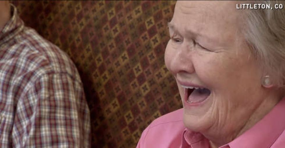 Watching little pigs surprise nursing home residents is just as adorable as it sounds.