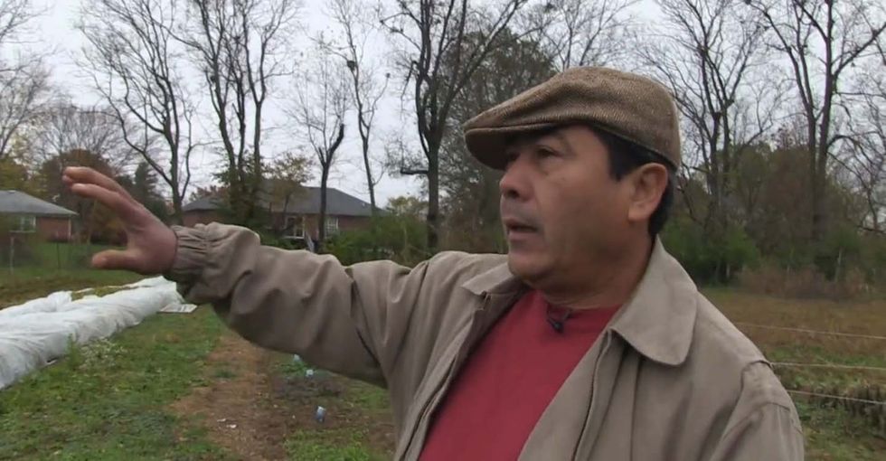 He wanted to bring his traditions from El Salvador to the U.S. — so he started a cooperative farm.