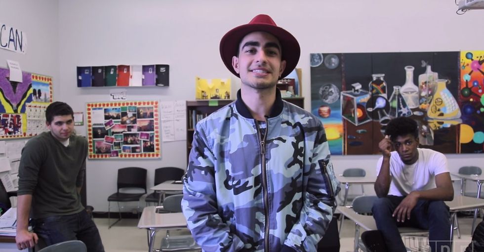 When it comes to instructing teenagers, a teacher knows how to get their attention: pop culture.