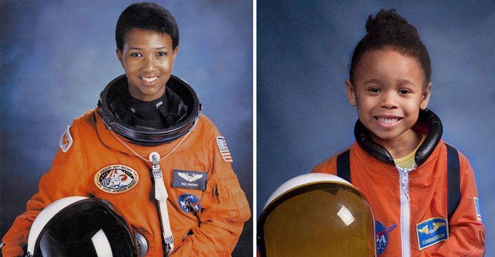 A dad took photos of his daughter as history-making women, and they are incredible.