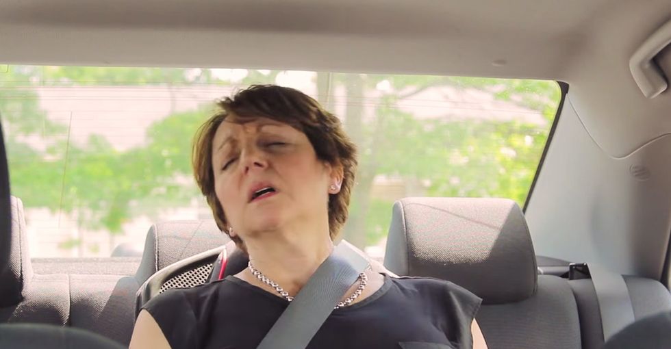 Adults try to win $100 by spending 10 minutes in a hot car to show why kids can't.