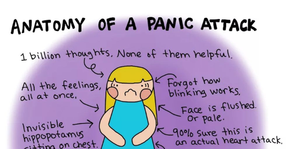 If you don't have it, chronic anxiety can be hard to understand. These comics can help.