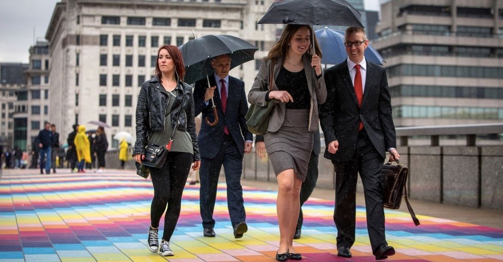London just got a rainbow-themed surprise. Will your city be next?