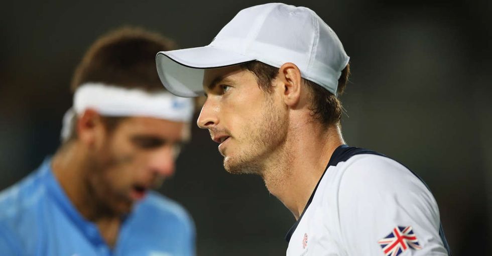 Andy Murray just had to remind a reporter that Venus and Serena beat him to his record.