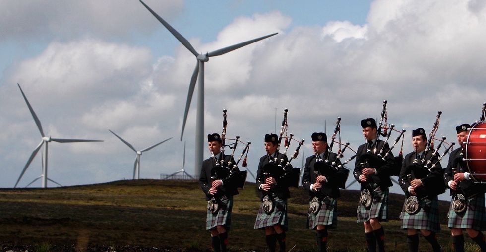 Scotland has the largest oil reserve in the E.U. They just proved they don't need it.