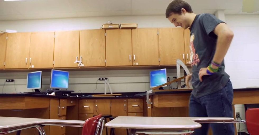 At 17, He Goes To School, Gets Picked Up By His Mom — Oh, And Tries To Save Lives