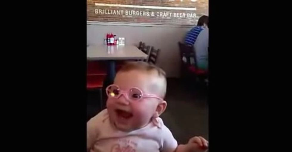 The video of a baby girl seeing clearly for the first time shows the power of eye care.