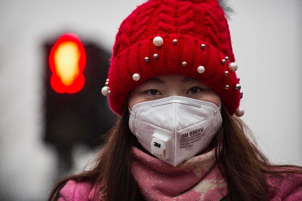 Chinese citizens are responding to the smog problem in a pretty funny way.