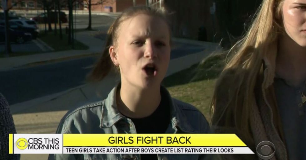 A group of high school girls put a stop to the boys who made a list ranking their appearance.
