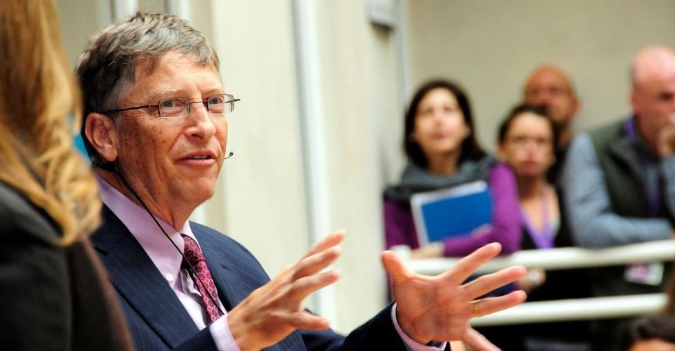 Bill Gates has a utopian dream. Watch this guy grill him about it.