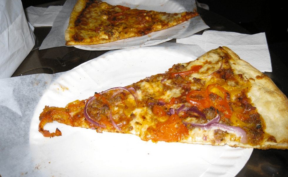 A customer walked into his pizza shop and changed Philadelphia with $1 and a Post-it note.