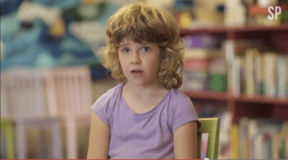 They were asked 1 question, and it stopped their fun. It's adorable and a great lesson.