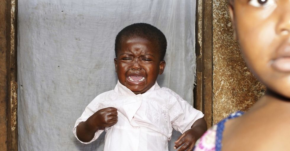 5 men watch something horrifying that's being done to girls. Here's how they reacted.