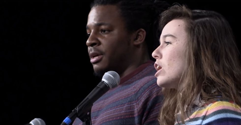 A powerful poem about race and gender shows us what we lose if we can't speak for ourselves.