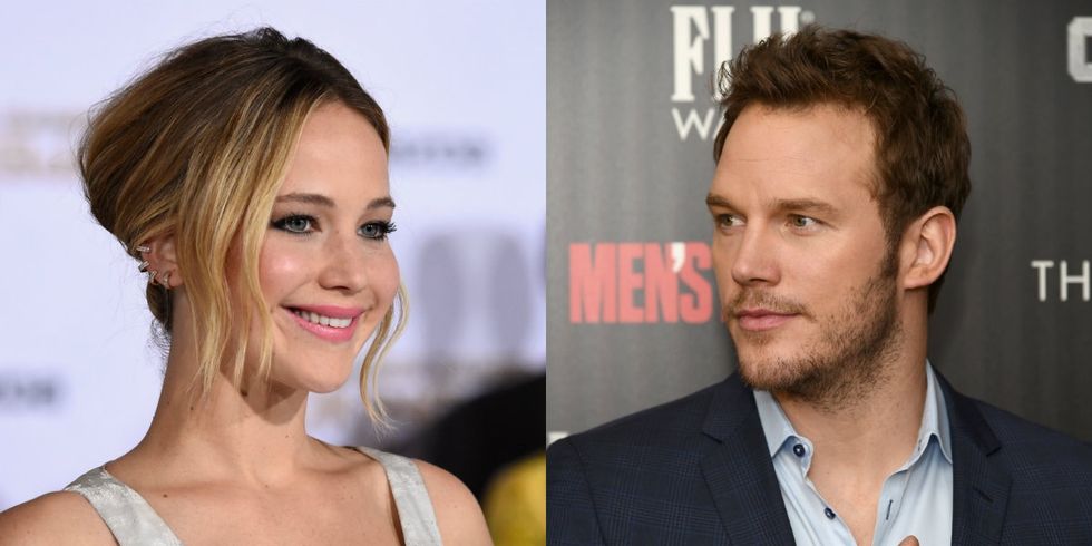 Jennifer Lawrence will make more money than Chris Pratt in their new movie. That's huge.