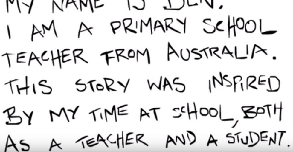 A cartoon rap flips the script on what it means to 'do well' in school.