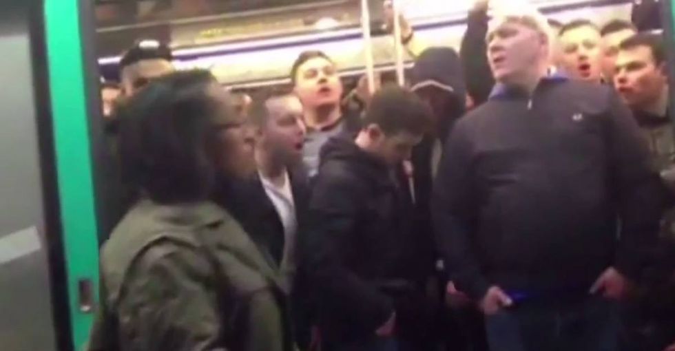 'We're racist, we're racist, and that's the way we like it,' they chanted. Chelsea didn't like it.