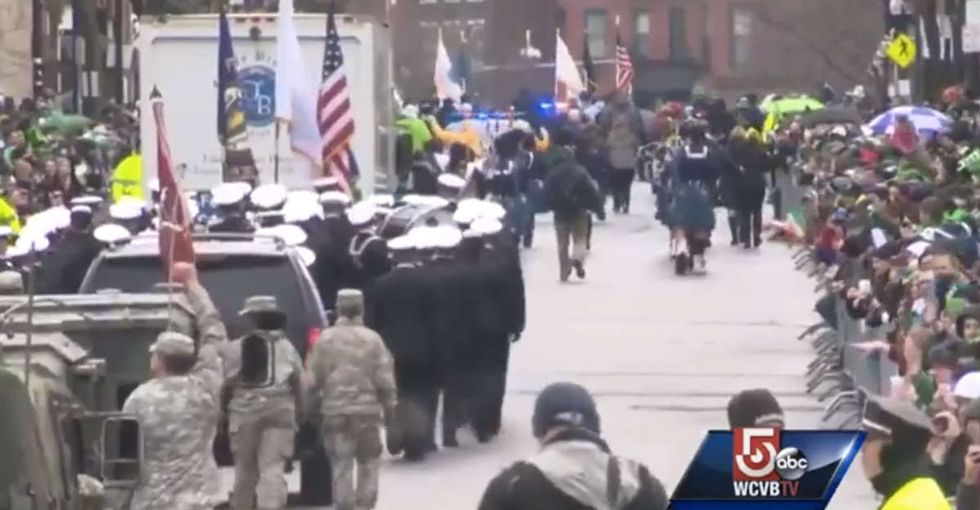 One of the most famous St. Patrick's Day parades in the world just made history.