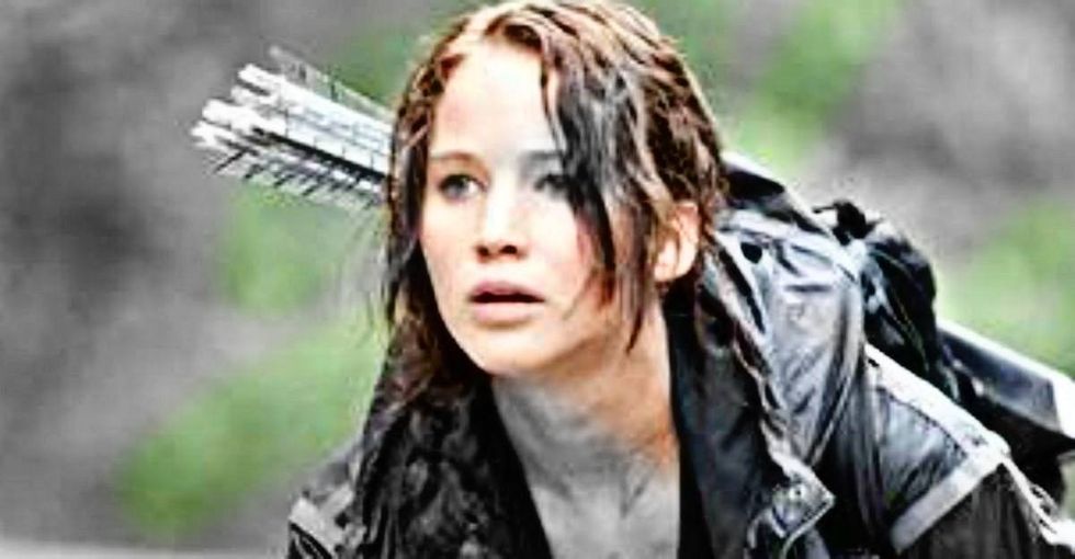 If you're not sure whether or not someone is suffering from PTSD, start with 'The Hunger Games.'