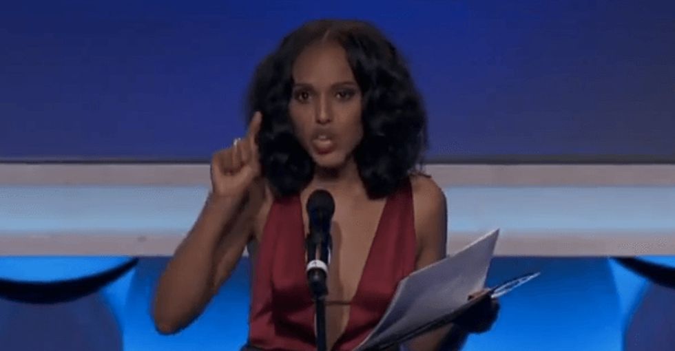 Now that's what I call an *acceptance* speech. Amazing job, Kerry Washington.