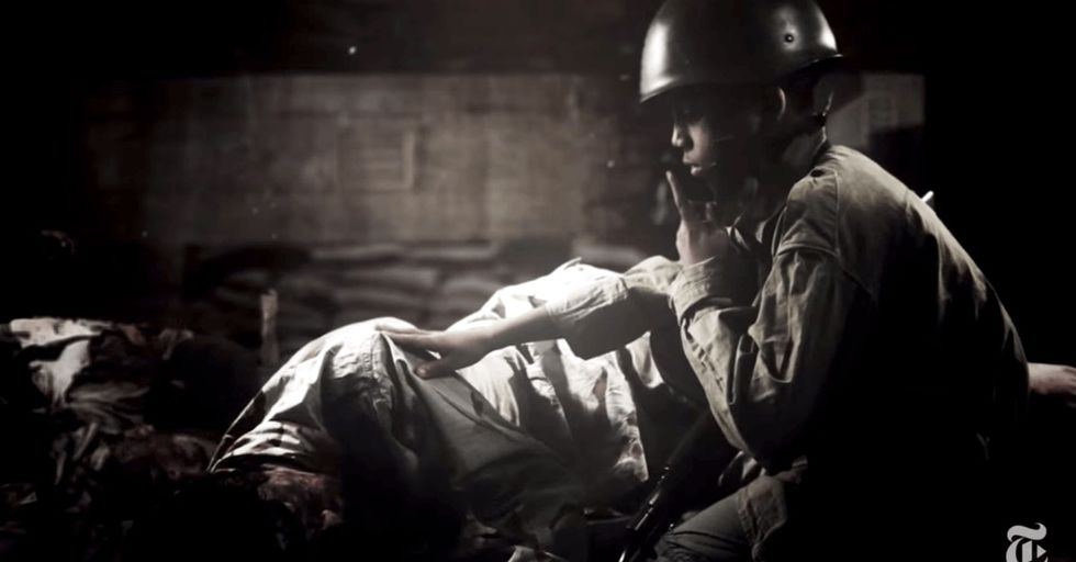 Two survivors of a brutal war meet again years later under astonishing circumstances.